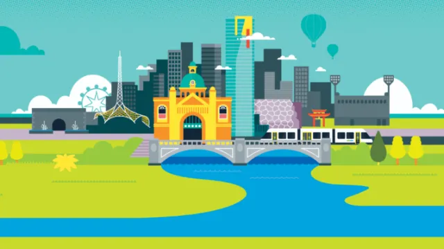Melbourne water drainage animation