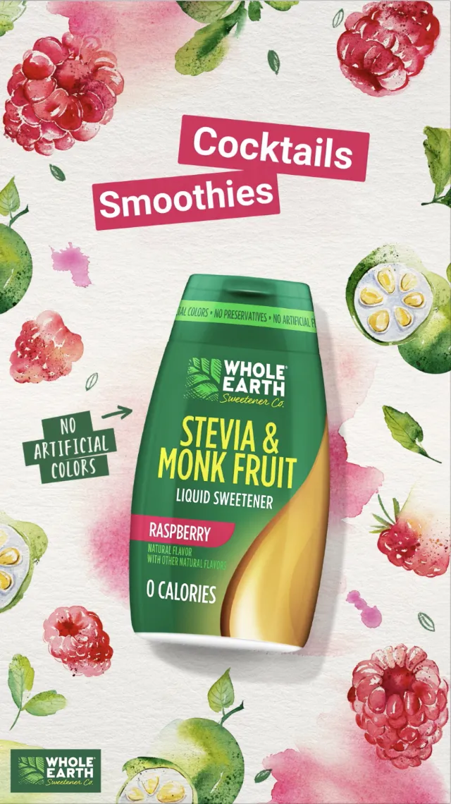 Animation liquid sweetener