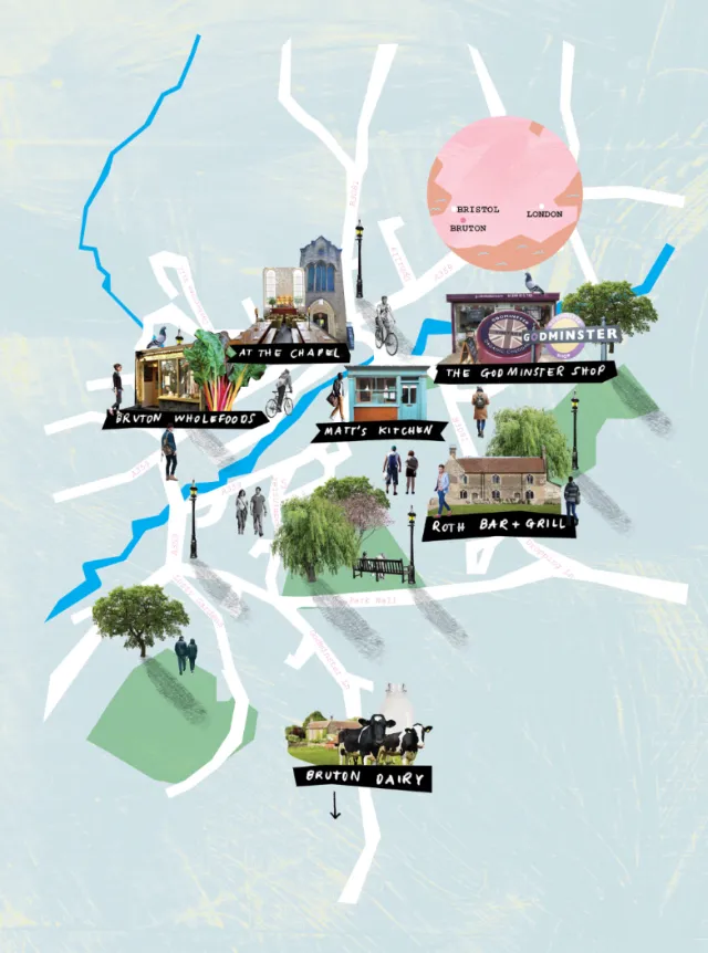 Collage & Montage City maps
