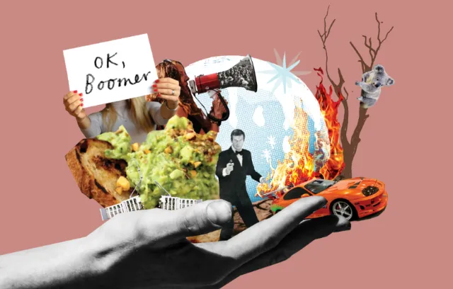 Collage & Montage Graphic Ok Boomer