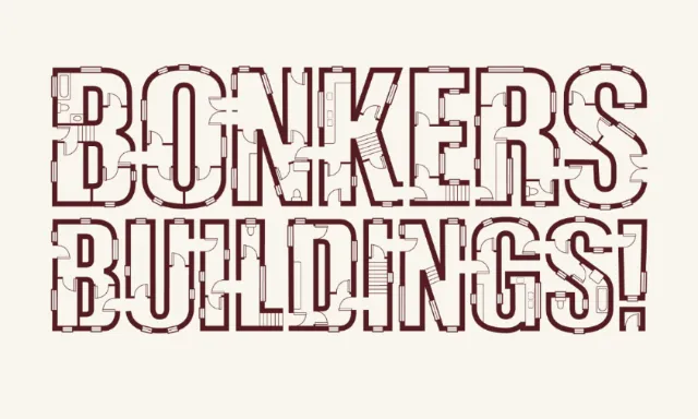 Calligraphy of Bonkers Buildings!