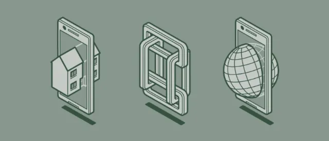 Phone screen graphic design
