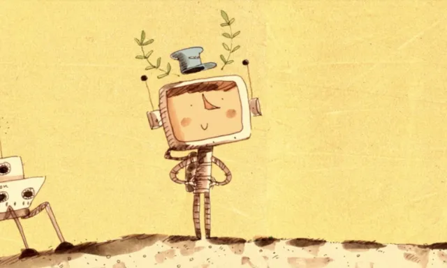 2d animation of Adam Larkum