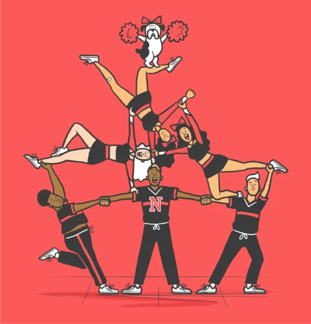People Cheer leaders