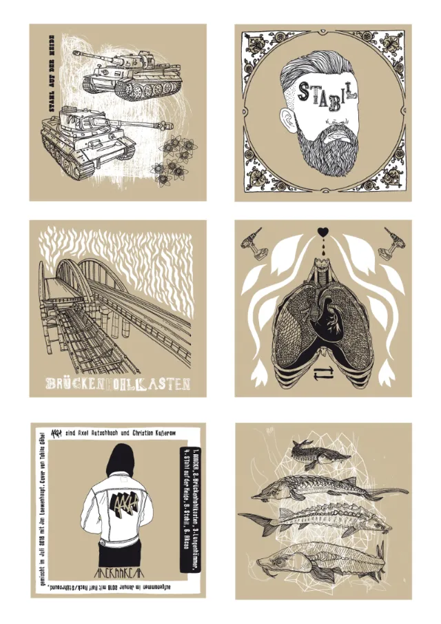 Graphic label design