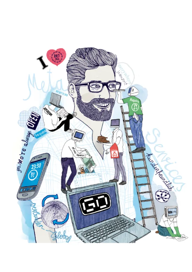 Graphic art tech man