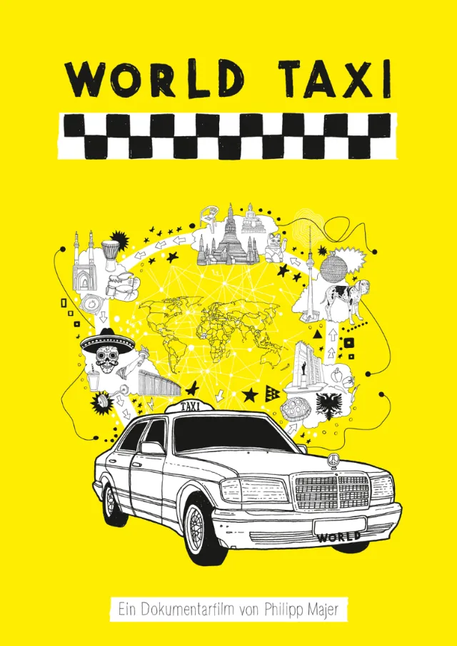 Graphic World Taxi flyer