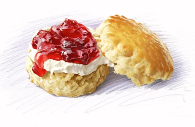Food & Drink bun & Jam