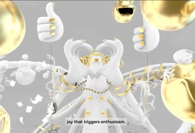 3d animation of creative intelligence