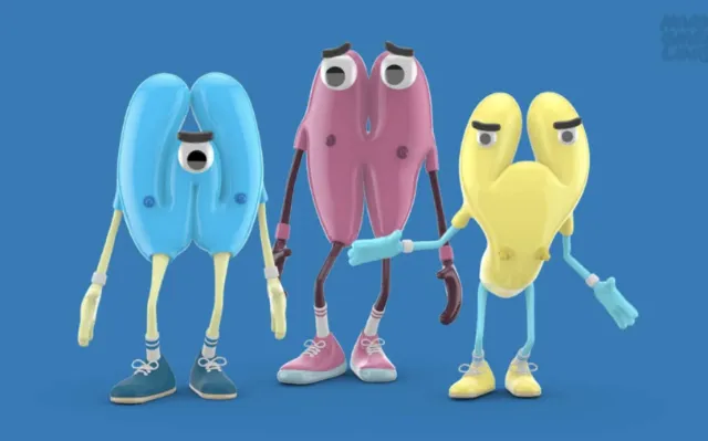 3d / CGI Alien characters