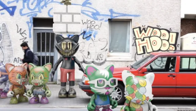 Animation character design superplastic janky series