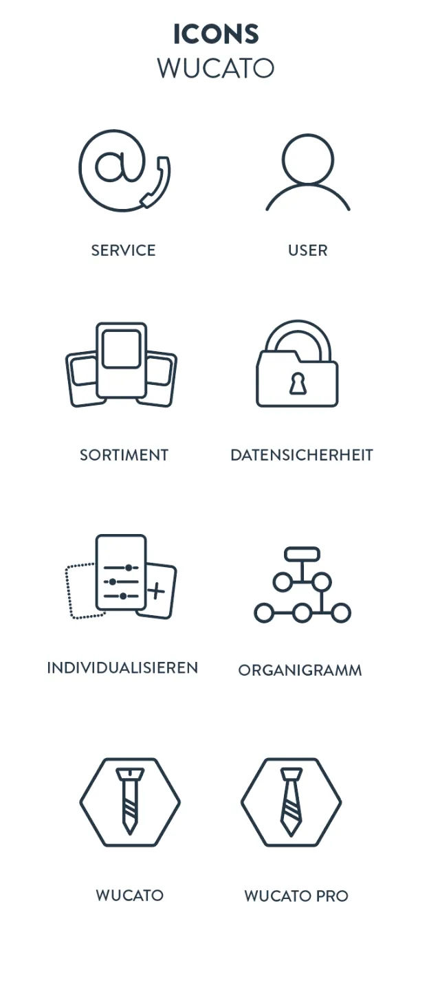 Black & White icons