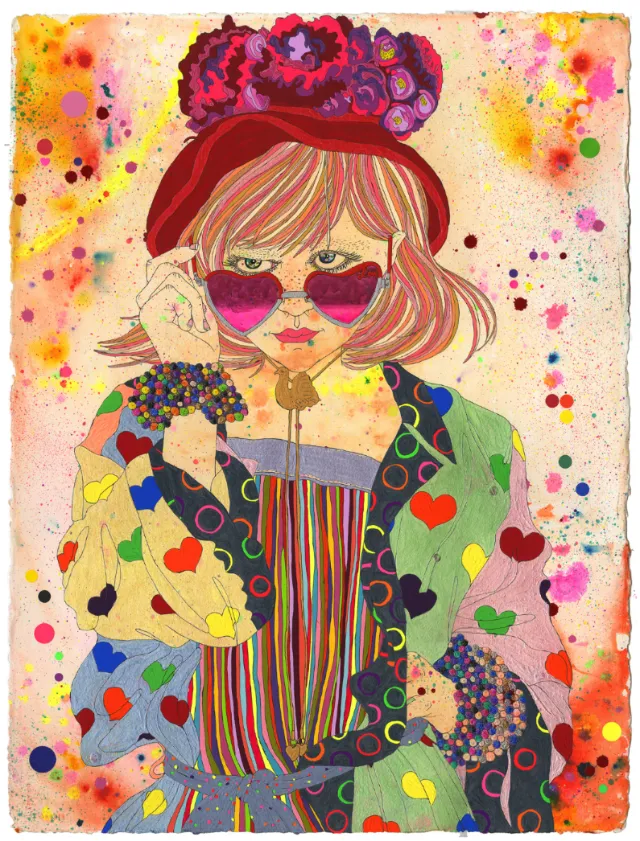 Kids fashion illustration by Sarah Beetson 