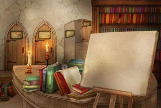 Graphic reading room