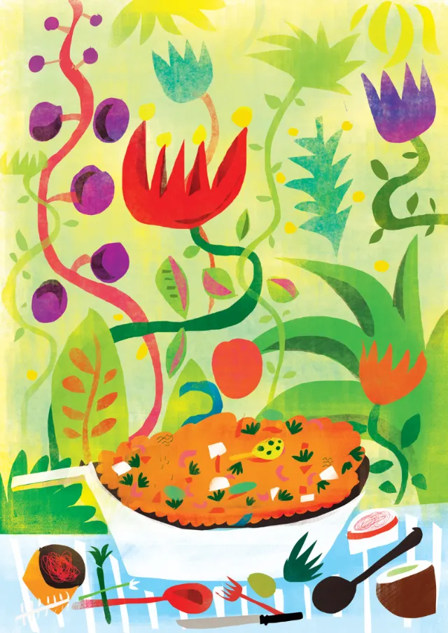 Graphic Fun Food