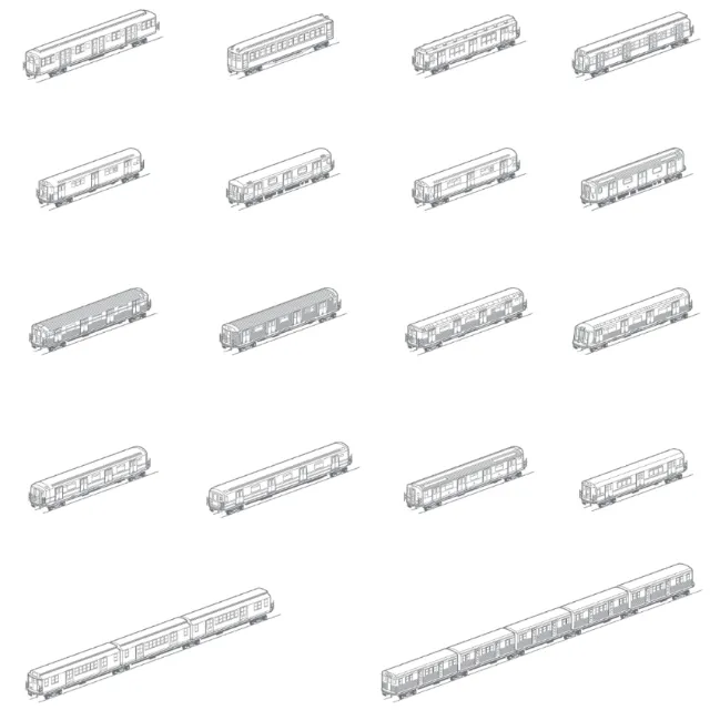 Line design of Train transport