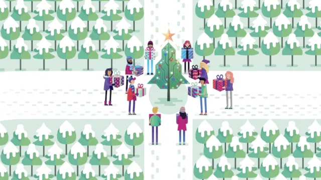 CDP Christmas animation gif