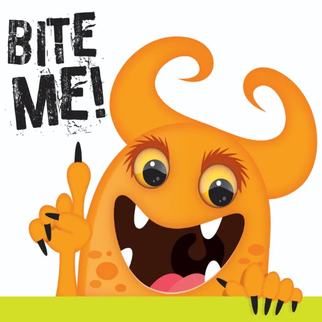 Animal showing Bite Me