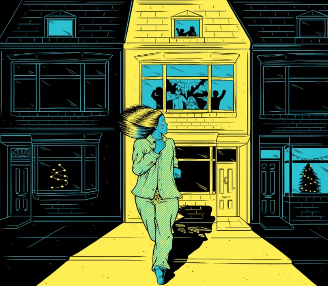 Illustration of Abigail Dean's debut novel, 'Girl A'. for NY Times book