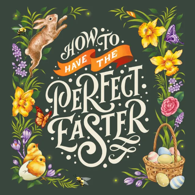 Easter edition cover for 'The Gazette' magazine