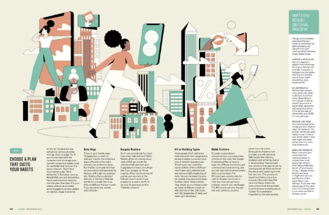 Editorial woman walking