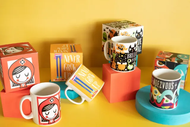 Cartoon printed mug for Children