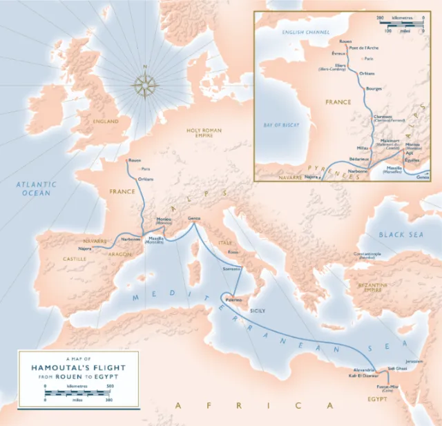 The Convert' mediaeval Europe map illustration