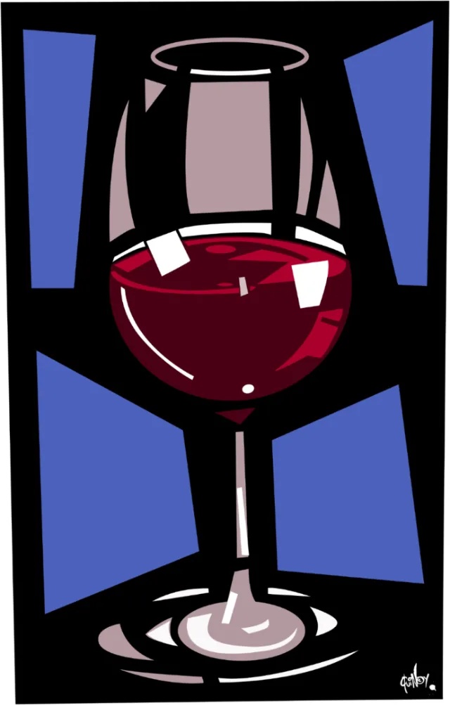 Food & Drinks Glass of Wine

