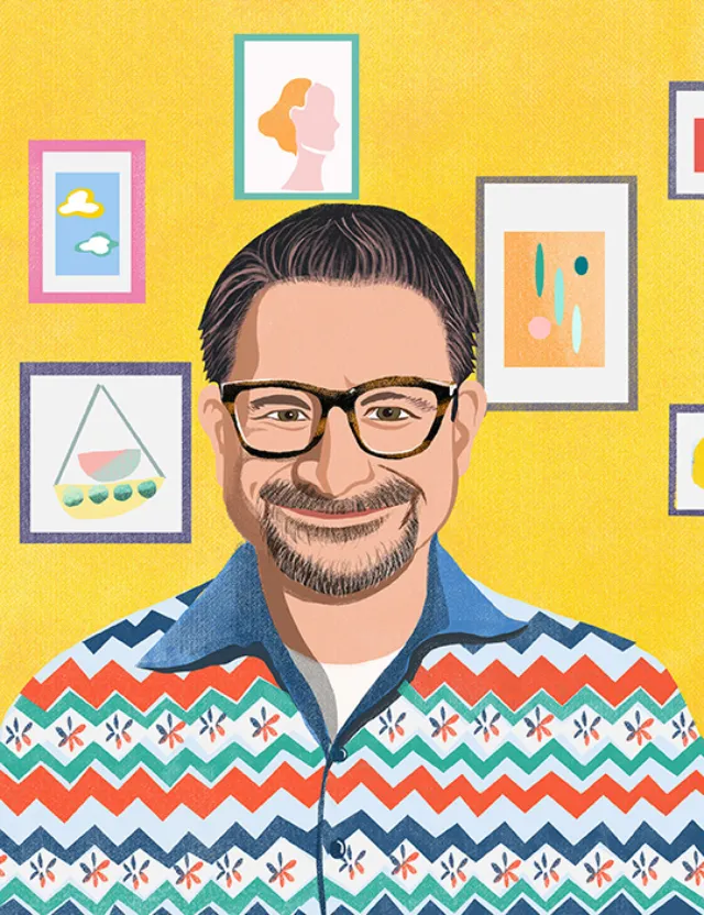 Portrait of David Hornik, Venture capitalist