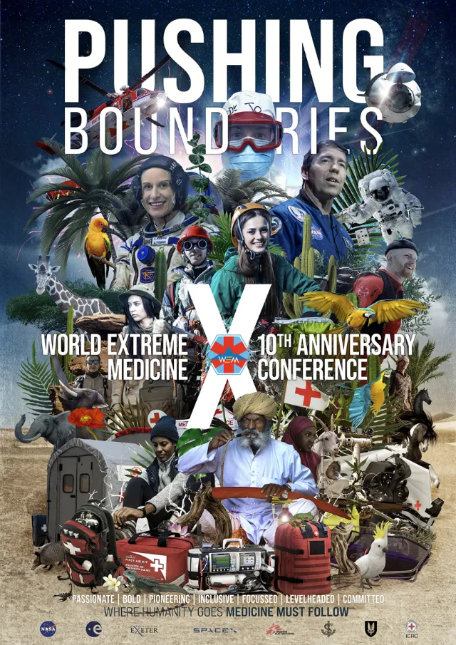Graphic poster boundaries
