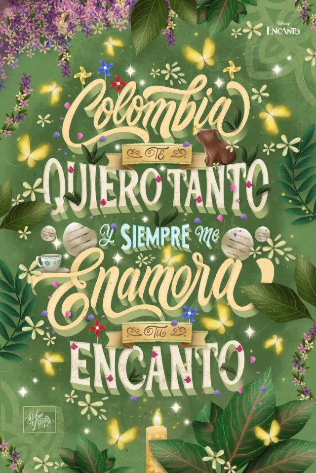 Lettering - Encanto Movie