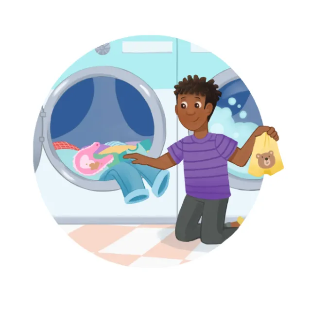Art from the Children's chapter book series Jalen's Big City Life