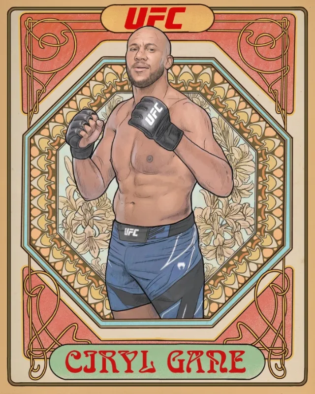 Posters for the Ultimate Fighting Championships