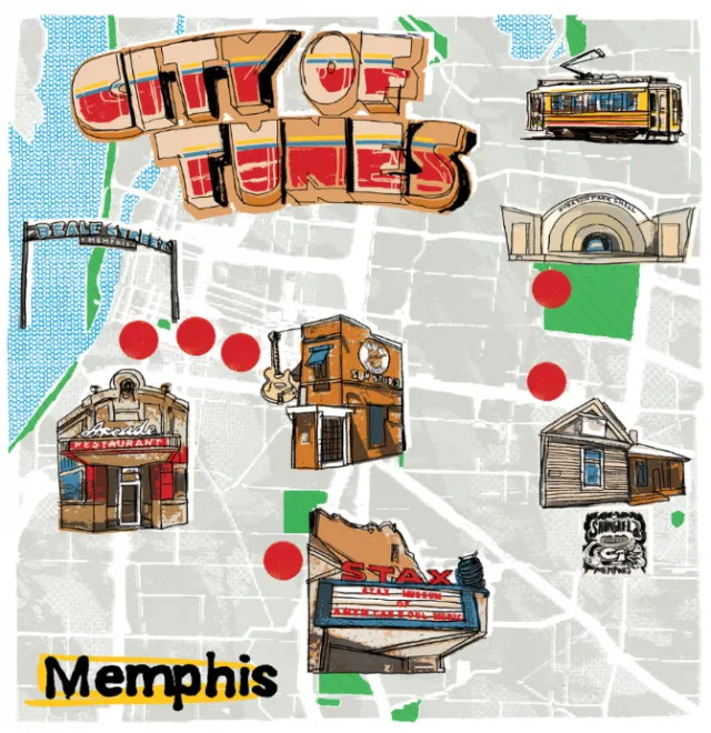 Place & Location of Memphis - City of Tunes