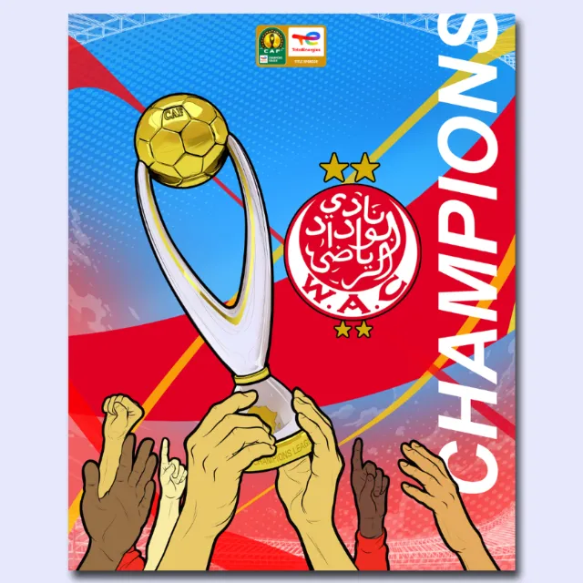 WAC Moroccan football club wins CAF Champions League