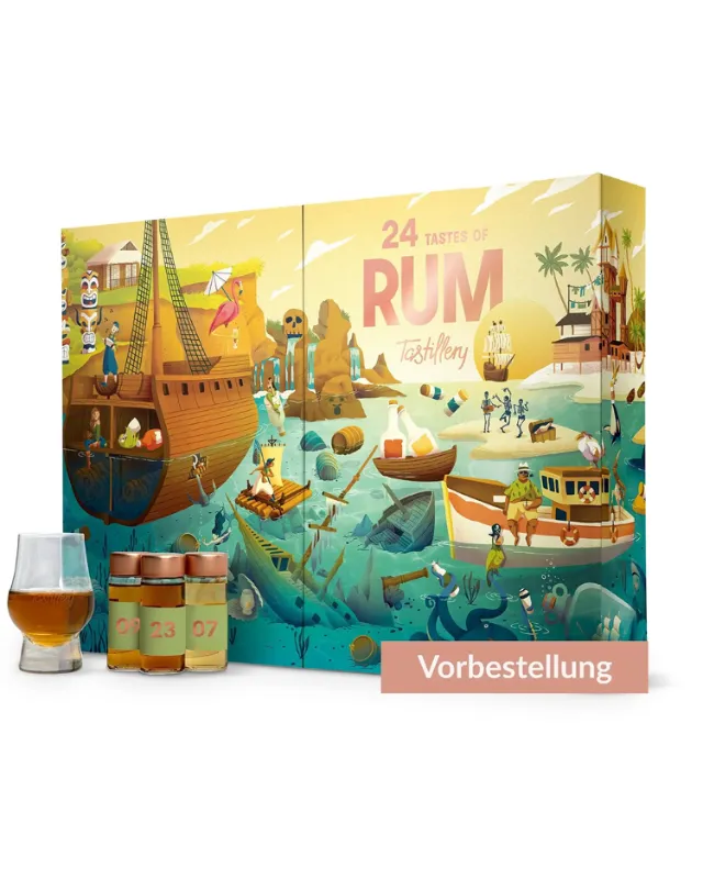 Alcohol themed advent calendars for Tastillery