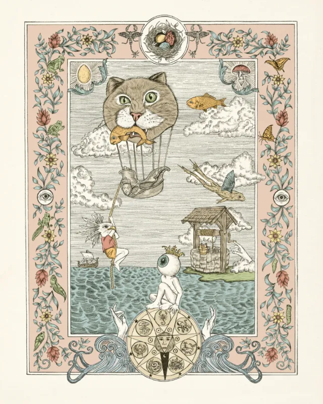 "Evolution" is an illustration for Wonderful Counselor series