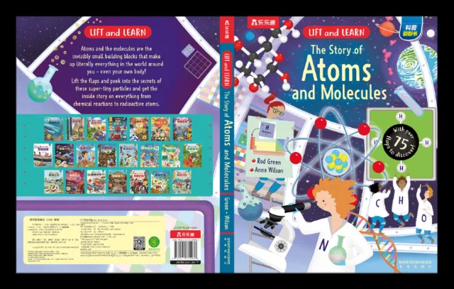 Book cover of The Story of Atoms and Molecules by Anne Wilson