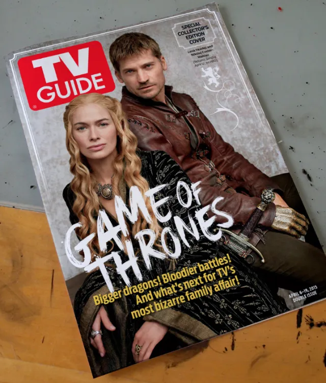 TV Guide Game of Thrones front cover illustration