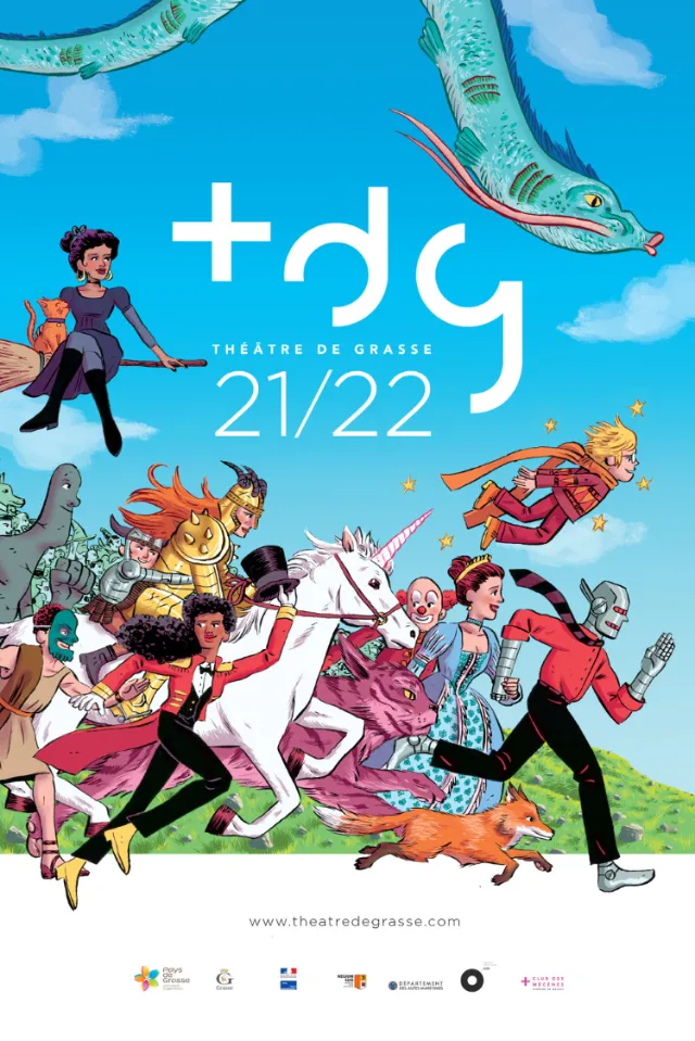 Theatre de Grasse promotional illustration