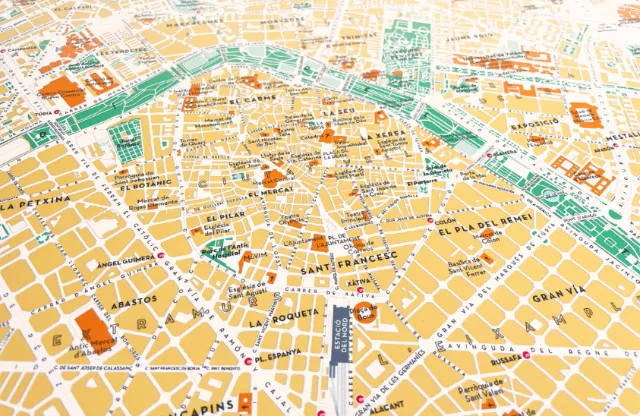 Detailed map of San Francisco, California