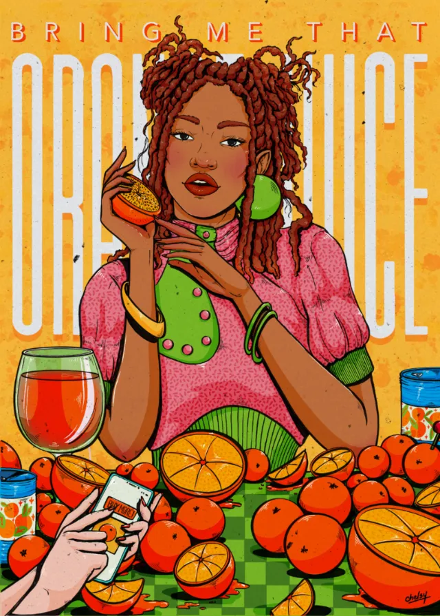 Book jacket of Orange Juice V2