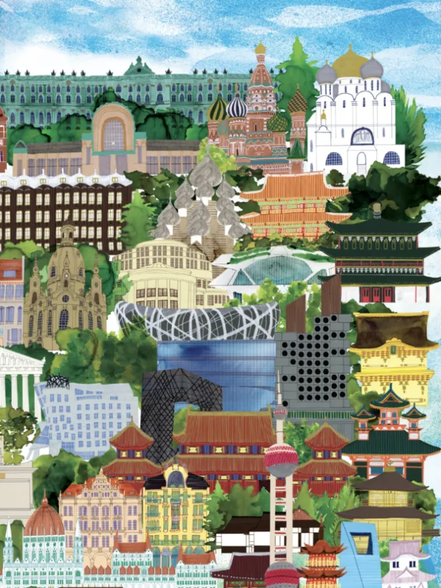 World's architectural wonders showcased in Mideer Toys puzzles