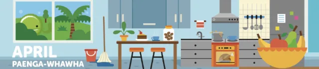 Modern kitchen interior with large windows and greenery outside by Greg Straight