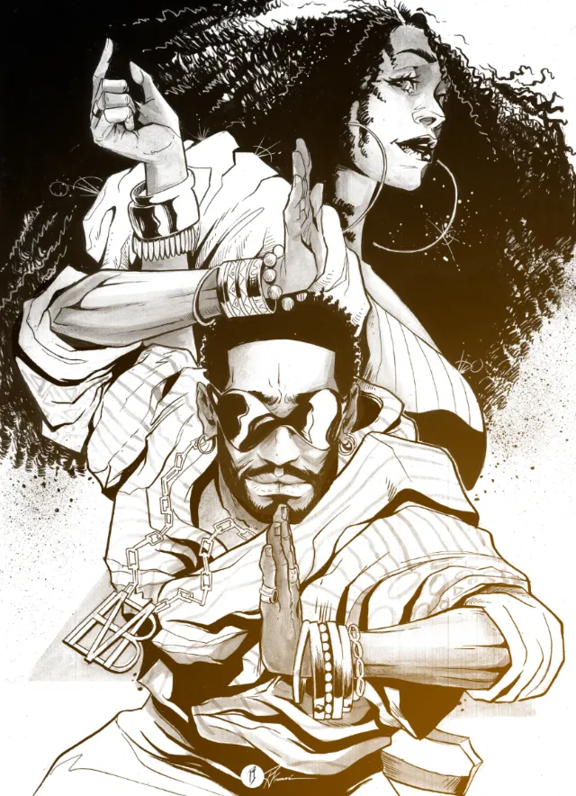 Characters design of Mister Brau tv series