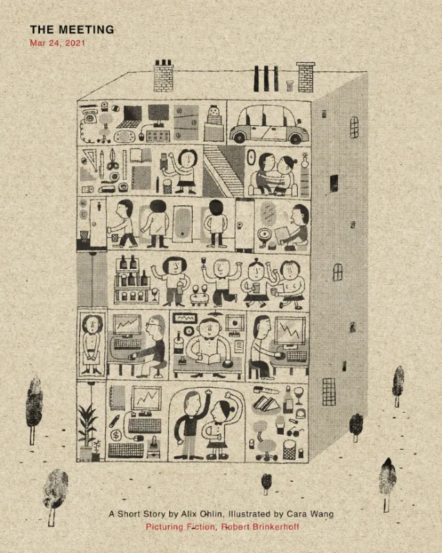 A short story about "The Meeting" by Alix Ohlin