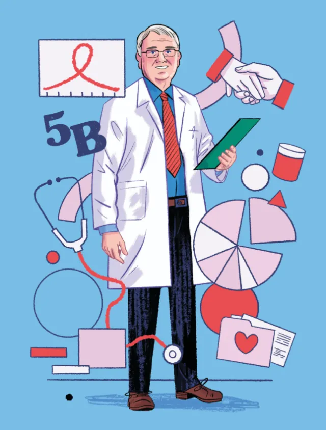 Portrait illustration of Cliff Morrison for Yes, Boys Can