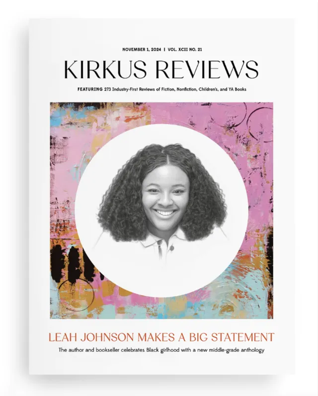 Cover of Kirkus Reviews showcasing Leah Johnson