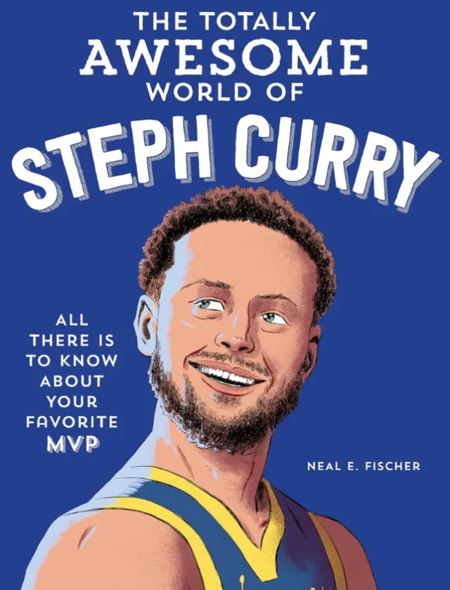 Dynamic and eye-catching artwork for Steph Curry fan book