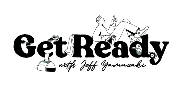 Get Ready with Jeff Yamazaki logo featuring a person reading